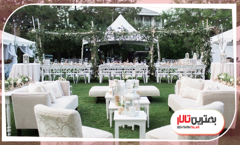 خدمات و امکانات بهترین باغ تالار در شرق تهران