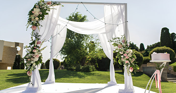 طراحی و دیزاین دکوراسیون مناسب باغ تالار