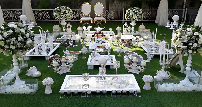 چیدمان براساس مکان برگزاری مراسم