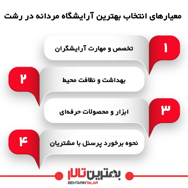 معیارهای انتخاب بهترین آرایشگاه مردانه در رشت