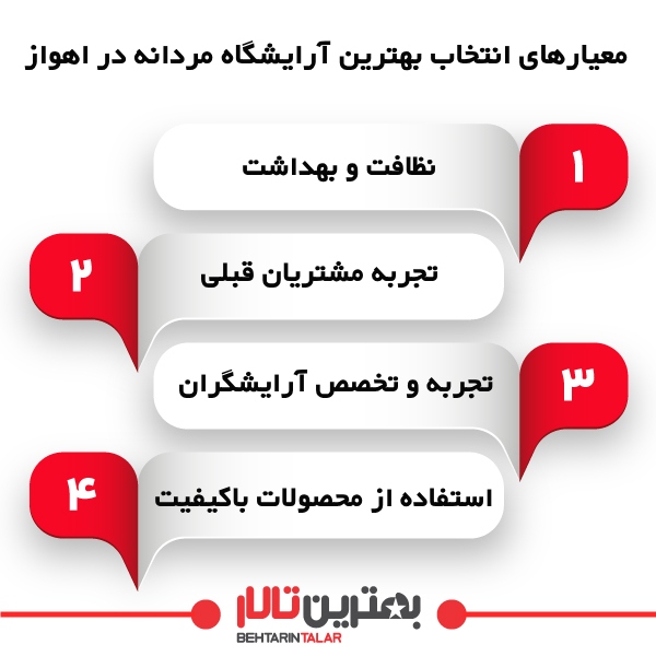 بهترین آرایشگاه مردانه در اهواز چه مکانی است؟