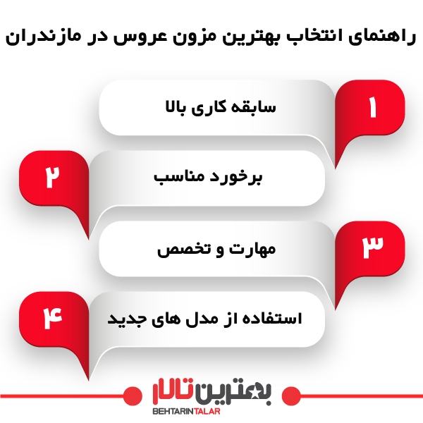 خدمات ویژه یک مزون عروس موفق